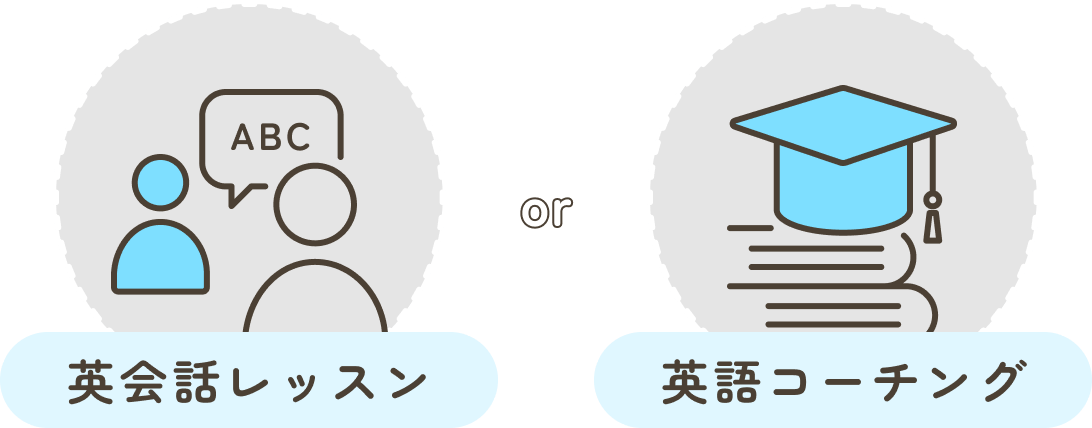 英会話レッスン or 英語コーチング